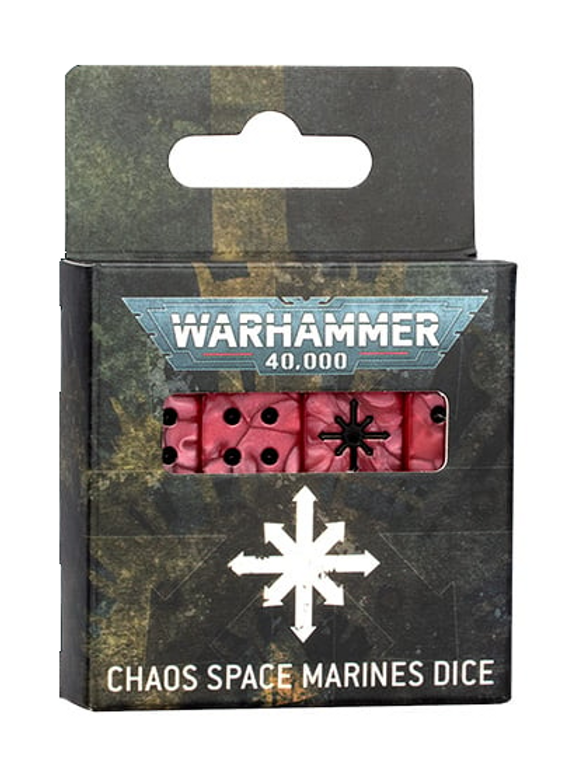  Games Workshop Dice - Chaos Space Marines Dice Set 