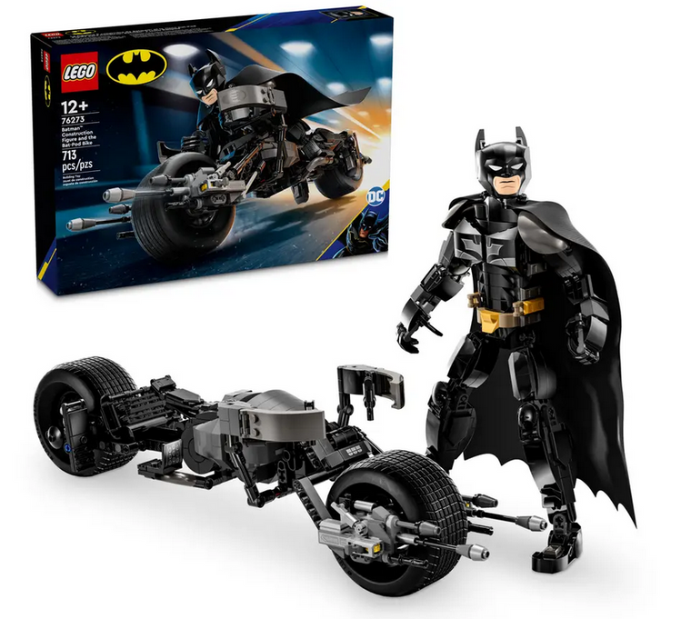  Lego DC Batman Construction Figure and the Bat-Pod Bike 