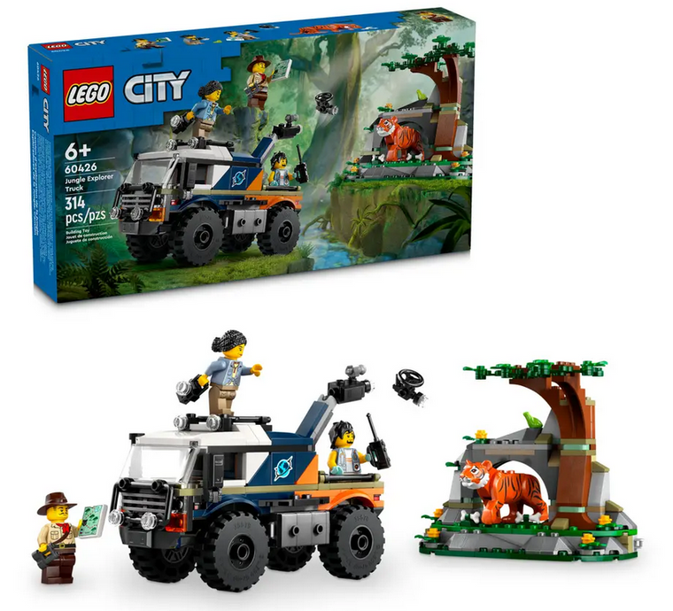  Lego City Jungle Explorer Off-Road Truck 