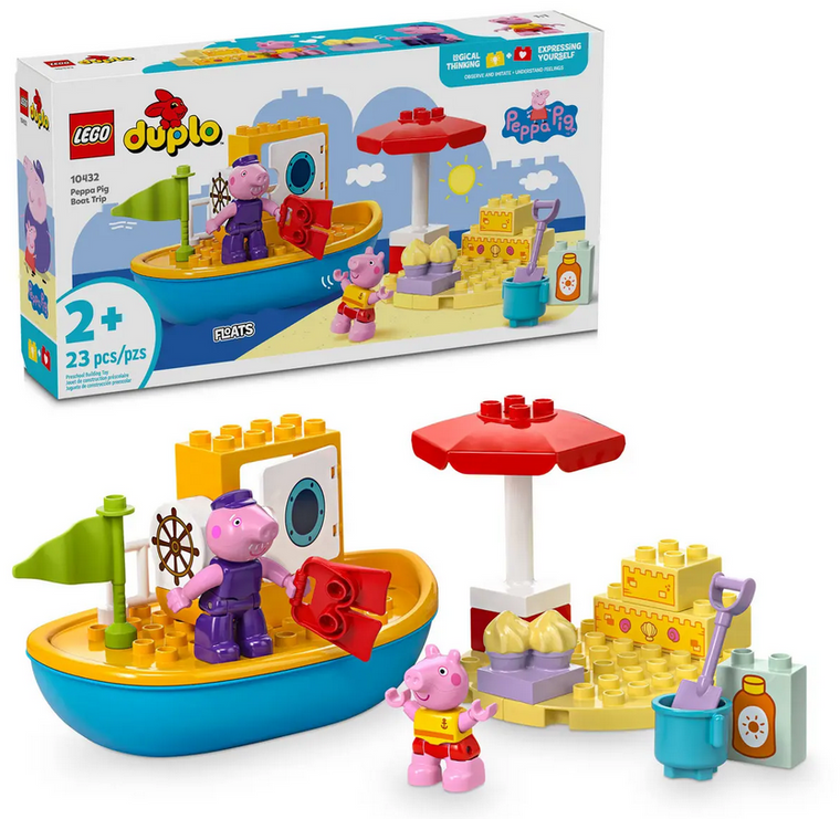  Lego Duplo Peppa Pig Boat Trip 