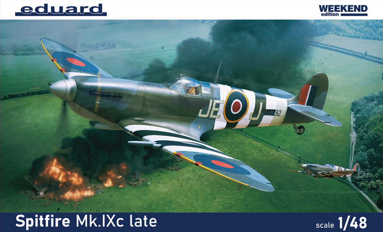  Eduard 1/48 Supermarine Spitfire Mk.IXc Late Production Weekend Edition 
