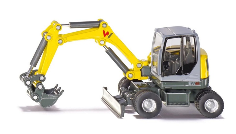  Siku Wacker Neuson EW65 Mobile Excavator Diecast Model 