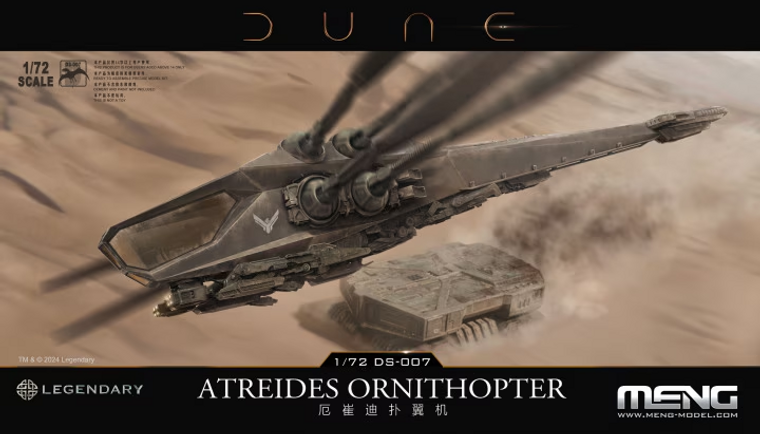  Meng Models 1/72 Dune Atreides Ornithopter 