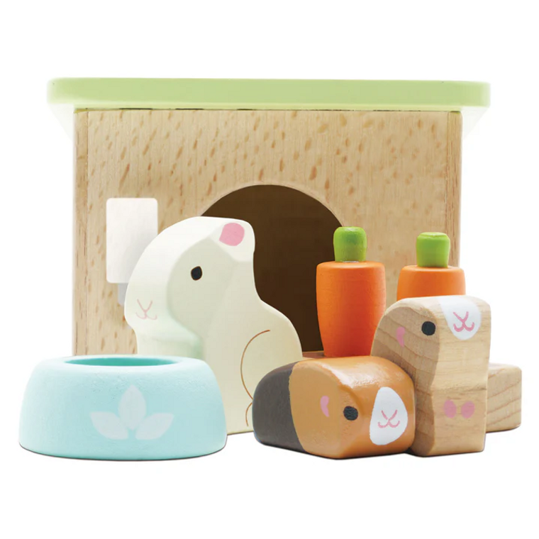  Le Toy Van Bunny & Guinea Pig Pet Animal Set 