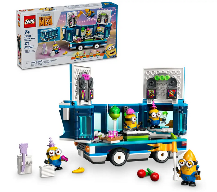  Lego Minions Music Party Bus 