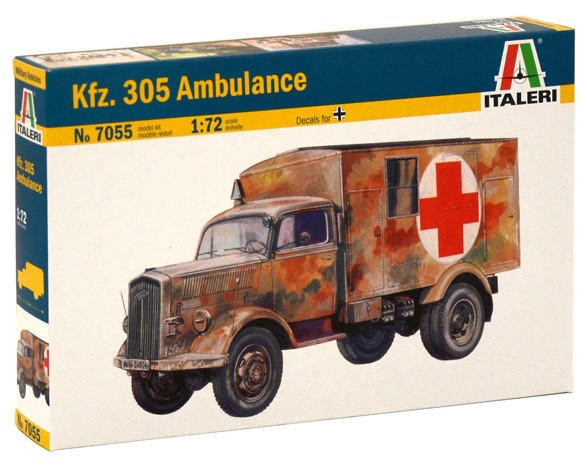  Italeri 1/72 Kfz.305 Ambulance 