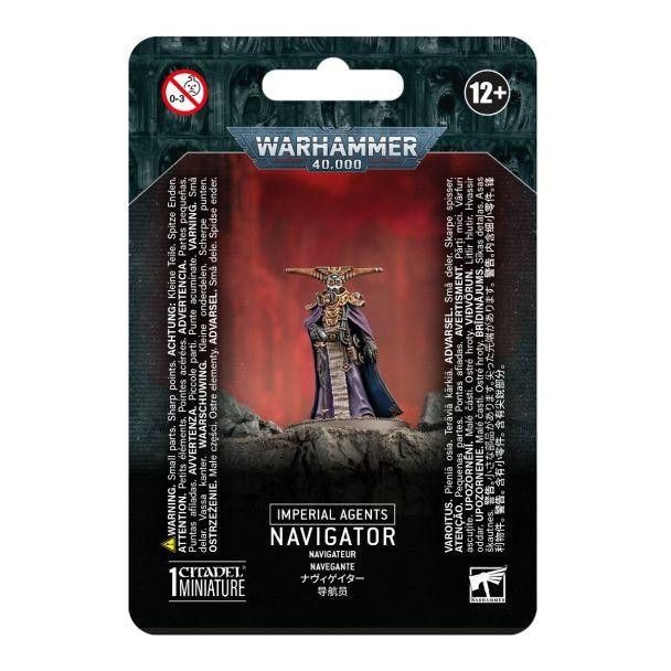  Games Workshop Warhammer 40,000 - Imperial Agents - Navis Nobilite Navigator 