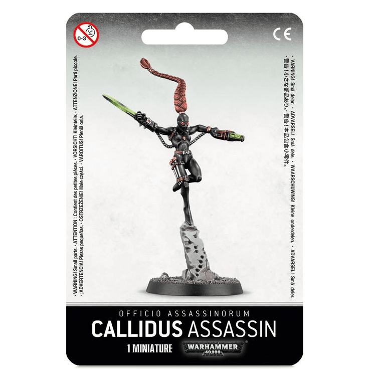  Games Workshop Warhammer 40,000 Imperial Agents Officio Assassinorum Callidus Assassin 