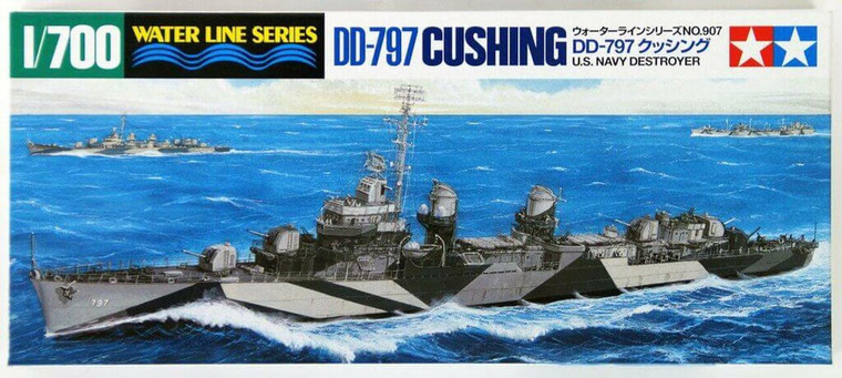  Tamiya 1/700 USS Cushing DD-797 Model Kit 