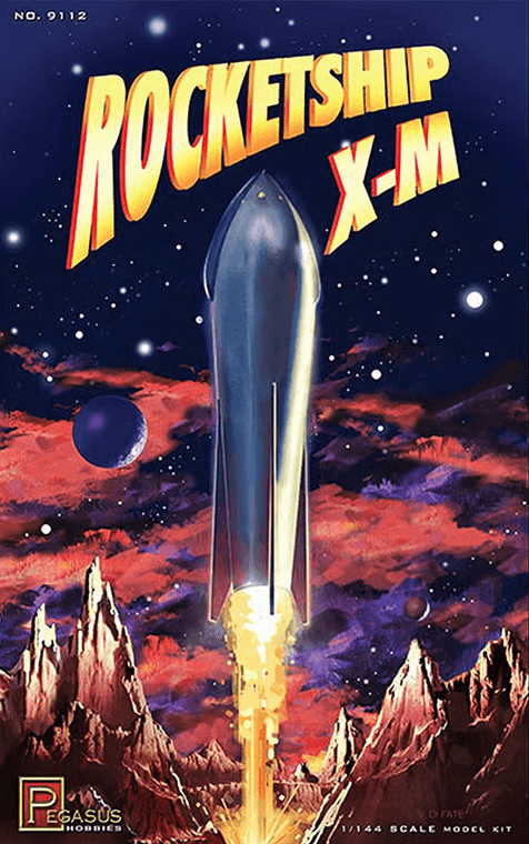  Pegasus Hobbies 1/144 Rocketship XM Model Kit 