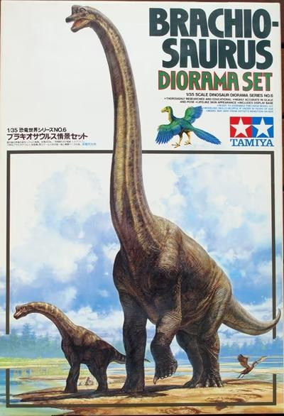  Tamiya Brachiosaurus Diorama Set Model Kit 