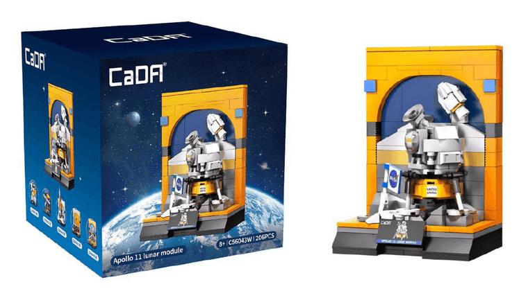  CaDA NASA Apollo 11 Lunar Module Diorama 