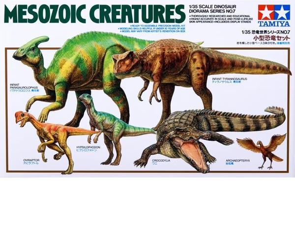  Tamiya Mesozoic Creatures Diorama Set Model Kit 