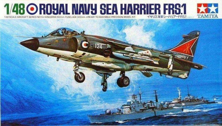 Tamiya 1/48 Hawker Sea Harrier FRS.1 