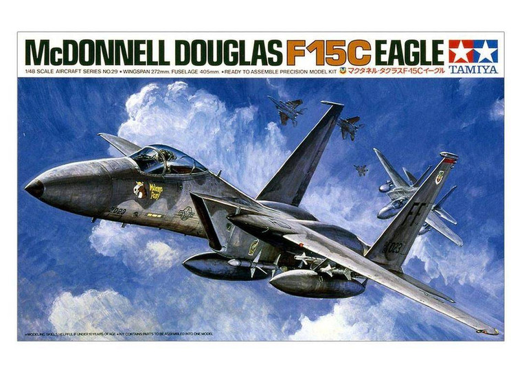  Tamiya 1/48 McDonnell Douglas F-15C Eagle 