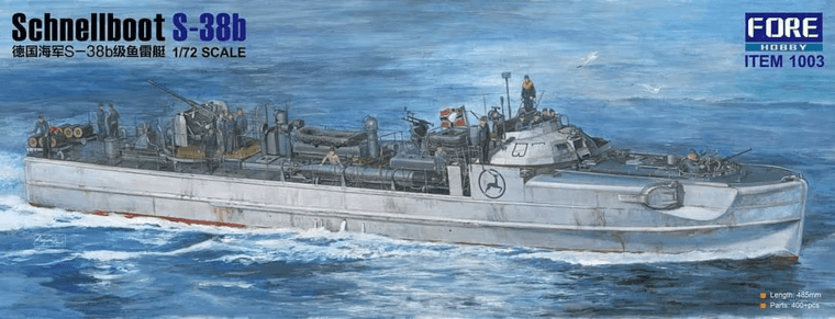  Fore Hobby 1/72 Schnellboot S-38b 