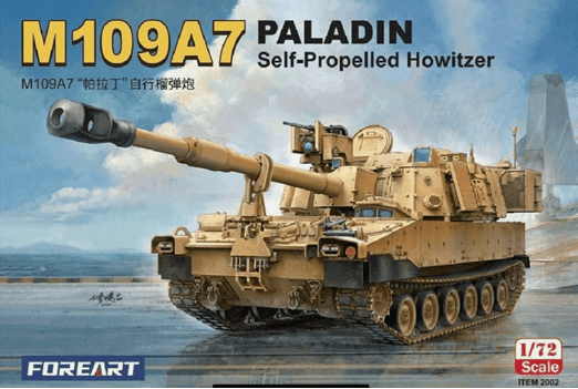  Fore Hobby 1/72 M109A7 Paladin SPG 