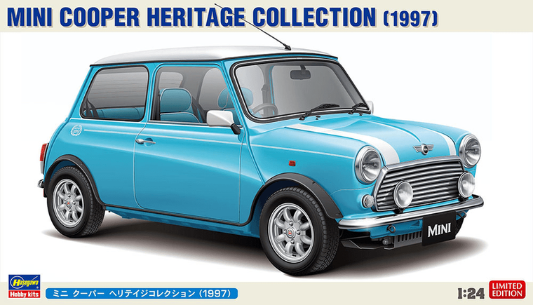  Hasegawa 1/24 Mini Cooper Heritage Collection 1997 