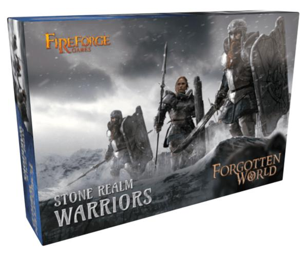  Fireforge Games 28mm Forgotten World - Stone Realm Dwarf Warriors 