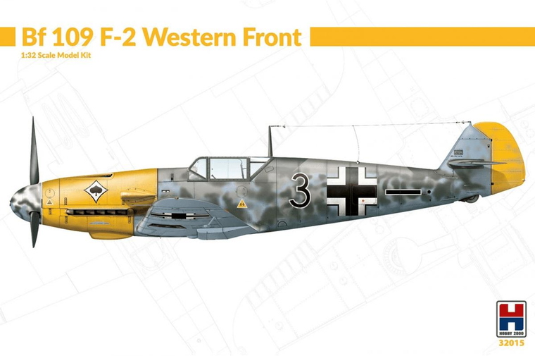  Hobby 2000 1/32 Messerschmitt Bf-109F-2 Western Front 