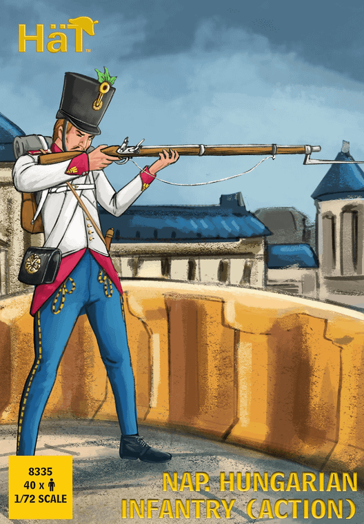  Hat Industrie 1/72 Napoleonic Hungarian Infantry - Action 