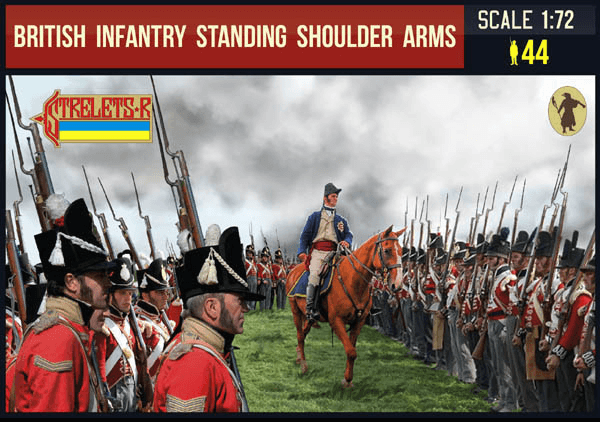  Strelets 1/72 Napoleonic British Infantry in Skirmish 
