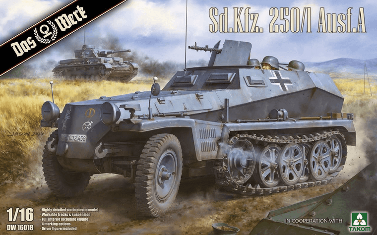  Das Werk 1/16 Sd.Kfz.250/1 Ausf.A Half-Track 