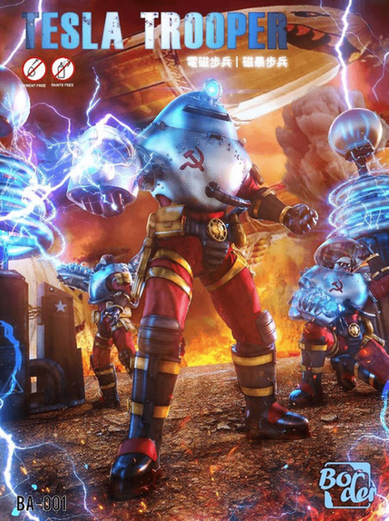  Border Models 1/12 Soviet Tesla Trooper 