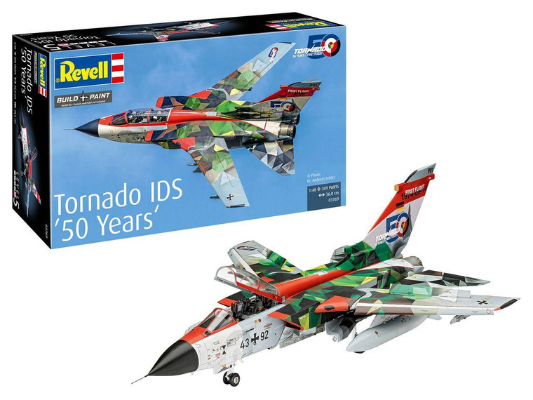  Revell 1/48 Panavia Tornado IDS 50 Years Livery 