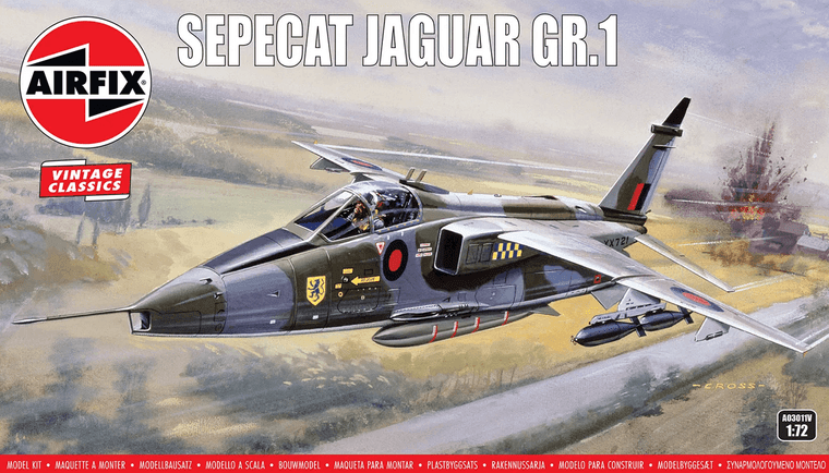  Airfix 1/72 BAC Jaguar GR.1 