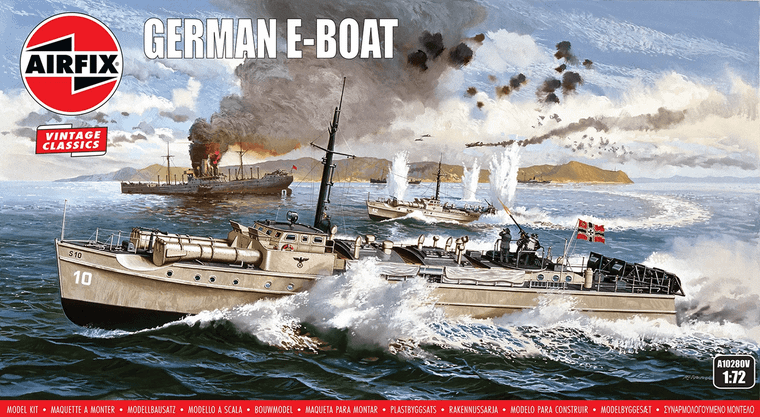  Airfix 1/72 German E-Boat Schnellboot 