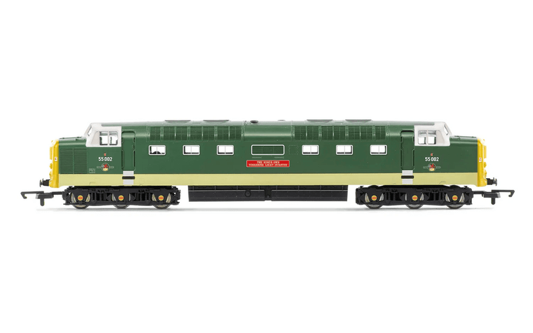  Hornby Railways OO Gauge RailRoad BR Class 55 55002 The Kings own Yorkshire Light Infantry 