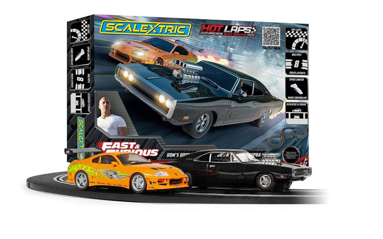  Scalextric Fast and Furious Hot Laps Race Set 