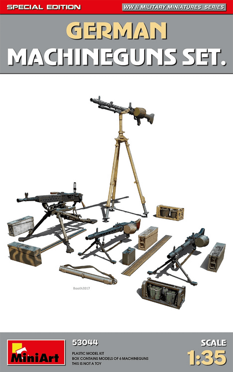  MiniArt 1/35 WWII German MG Set Special Edition 