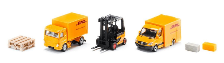  Siku DHL Logistics Vehicles Gift Set 