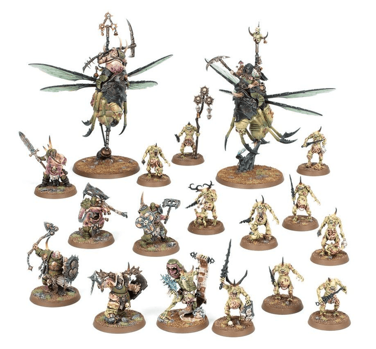  Games Workshop Age of Sigmar Spearhead - Maggotkin of Nurgle 