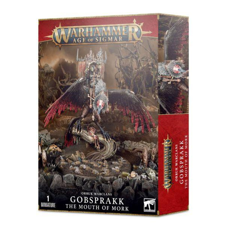 Games Workshop Age of Sigmar - Orruk Warclans - Kruleboyz - Gobsprakk The Mouth of Mork   Games Workshop Age of Sigmar - Orruk Warclans - Kruleboyz - Gobsprakk The Mouth of Mork