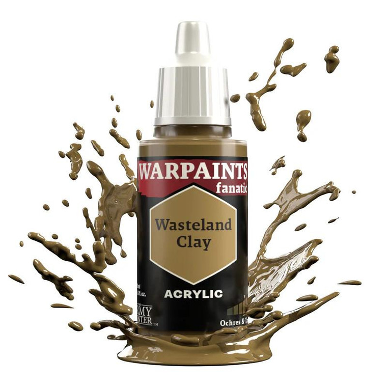  Army Painter Warpaints Fanatic 3082 18ml Wasteland Clay  Acrylic Paint 