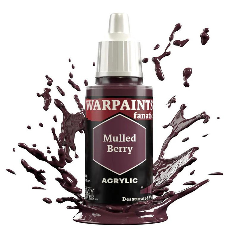  Army Painter Warpaints Fanatic 3139 18ml Mulled Berry Acrylic Paint 
