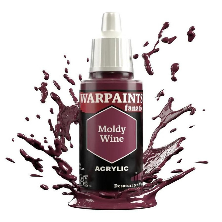  Army Painter Warpaints Fanatic 3140 18ml Moldy Wine Acrylic Paint 