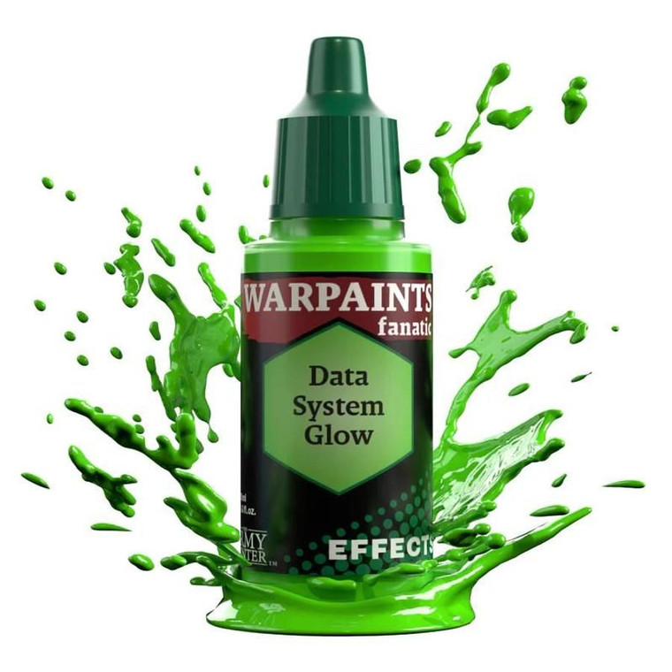  Army Painter Warpaints Fanatic Effects 3177 18ml Data System Glow Acrylic Paint 