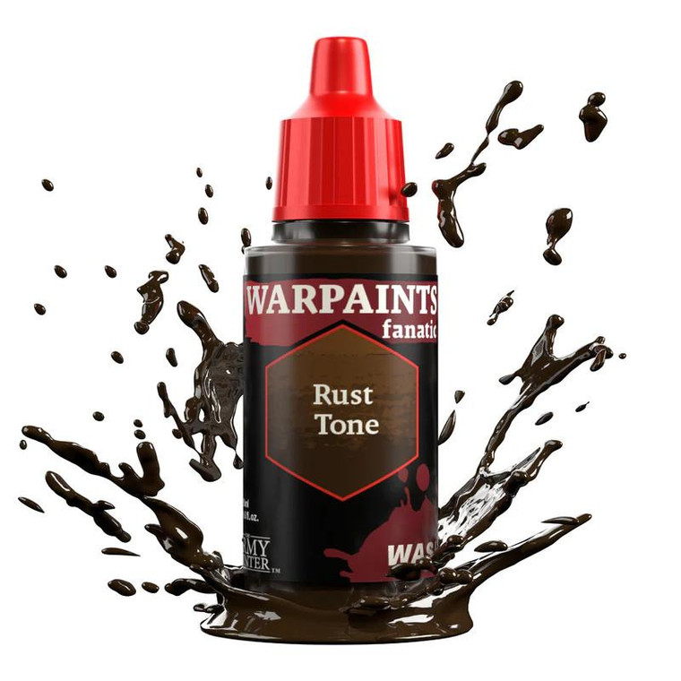  Army Painter Warpaints Fanatic Wash 3204 18ml Rust Tone Acrylic Paint 