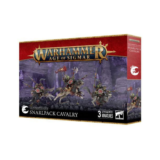  Games Workshop Age of Sigmar - Gloomspite Gitz - Gitmob - Snarlpack Cavalry 
