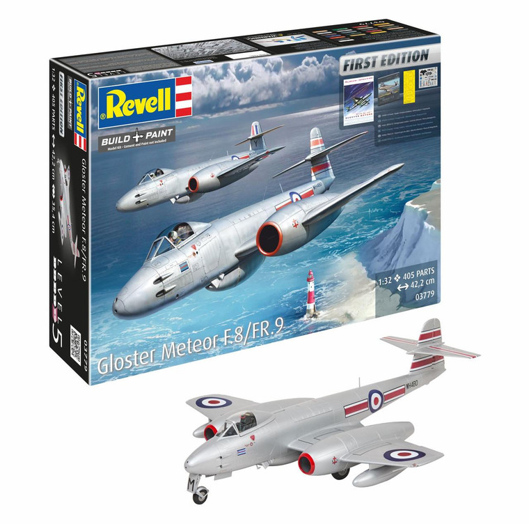  Revell 1/32 Gloster Meteor F.8/FR.9 First Edition 