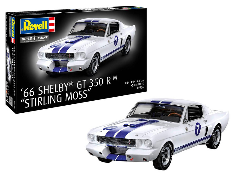  Revell 1/24 Shelby Mustang GT350R 1966 Stirling Moss 