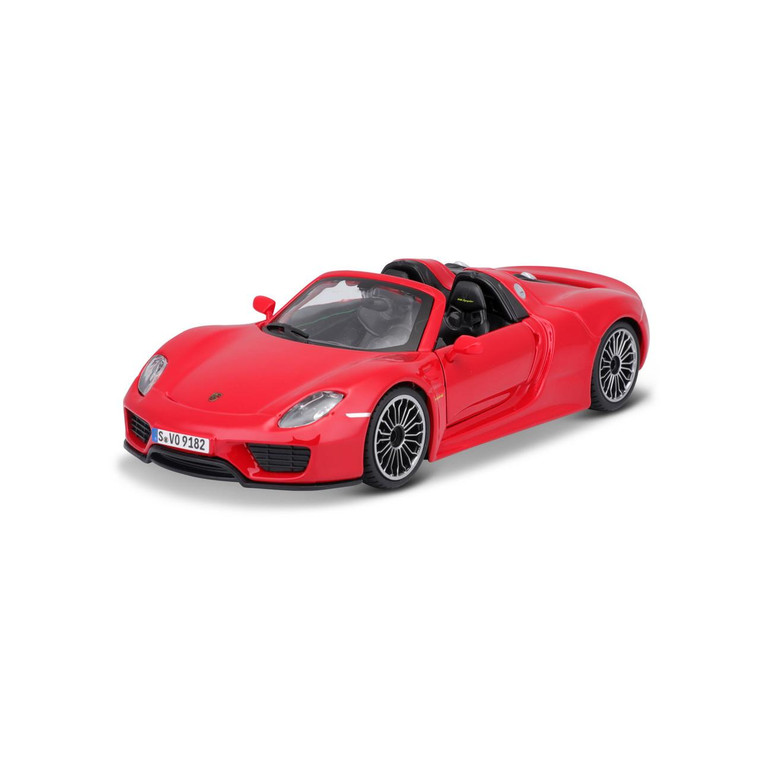  Burago 1/24 Porsche 918 Spyder Diecast Model 