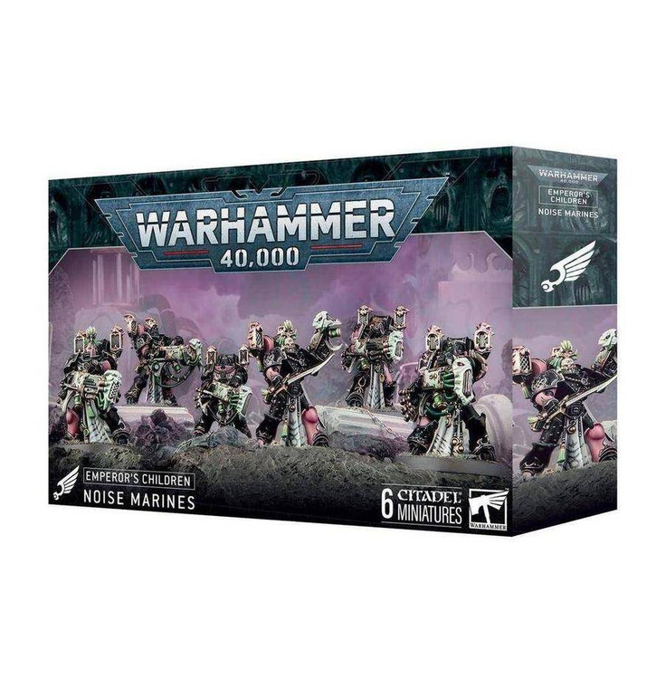  Games Workshop Warhammer 40,000 - Emperor's Children - Noise Marines 