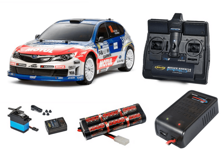  Tamiya RC Impreza WRX STI ARAI XV-01 Expert Built RTR 