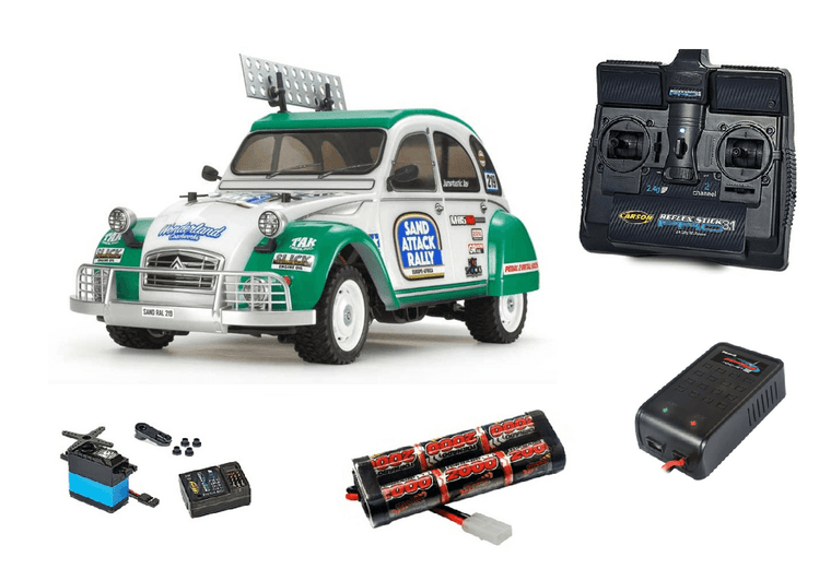  Tamiya RC Citroen 2CV Rally M-05Ra Expert Built RTR 