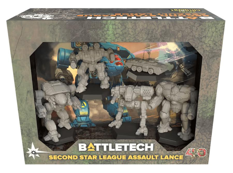  Catalyst Game Labs Battletech Force Pack - Second Star League Assault Lance 